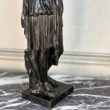 Diane de Gabies, black patinated bronze after the antique