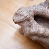 Mid-century wooden 'root' bowl