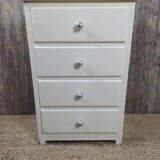 Wooden semainier, off-white