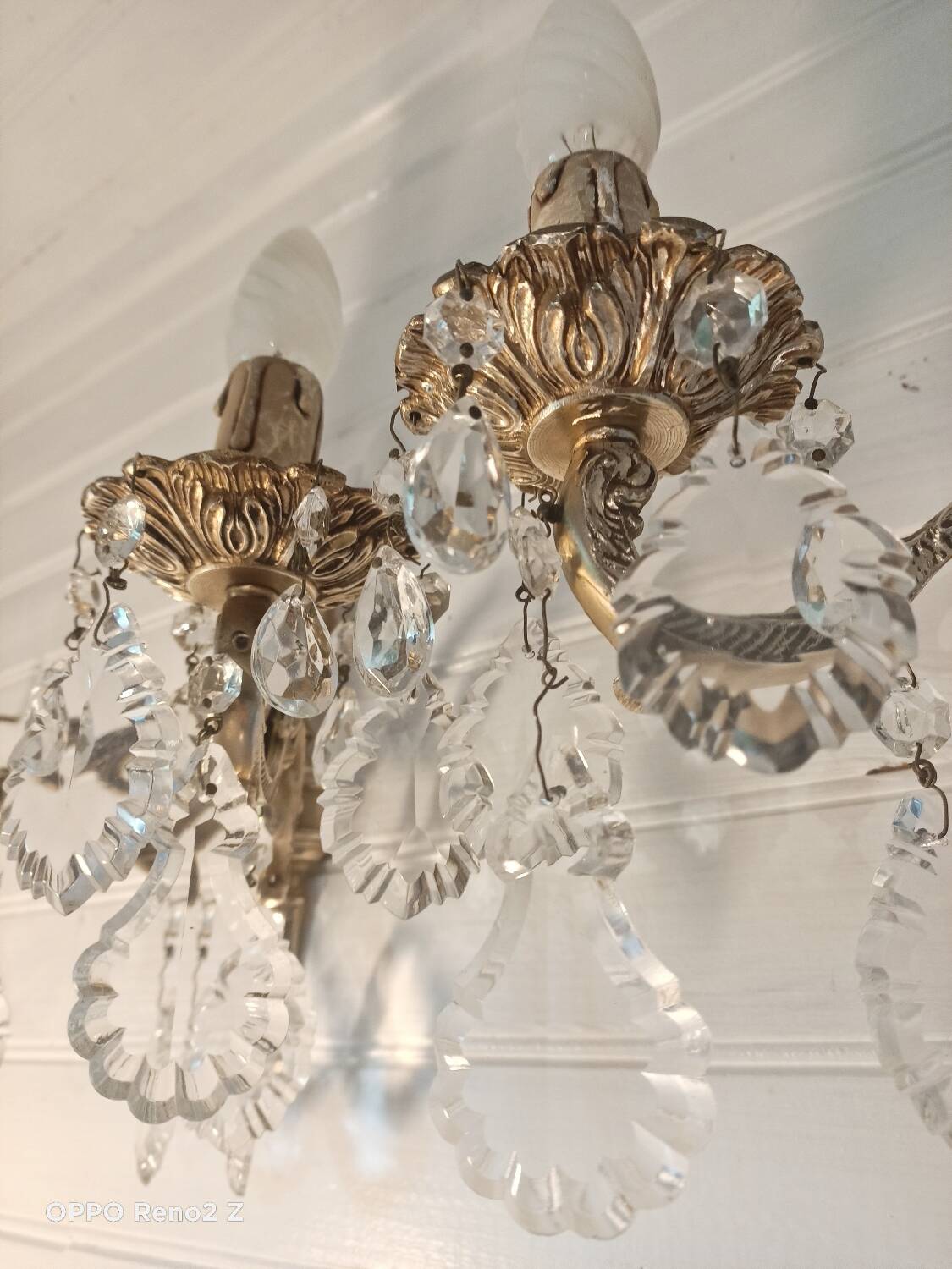 Pair of tassel sconces