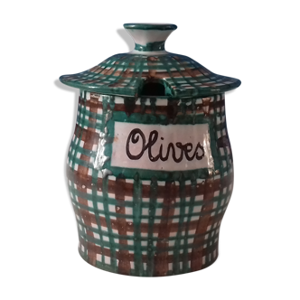 Olive pot - Robert Picault -Vallauris