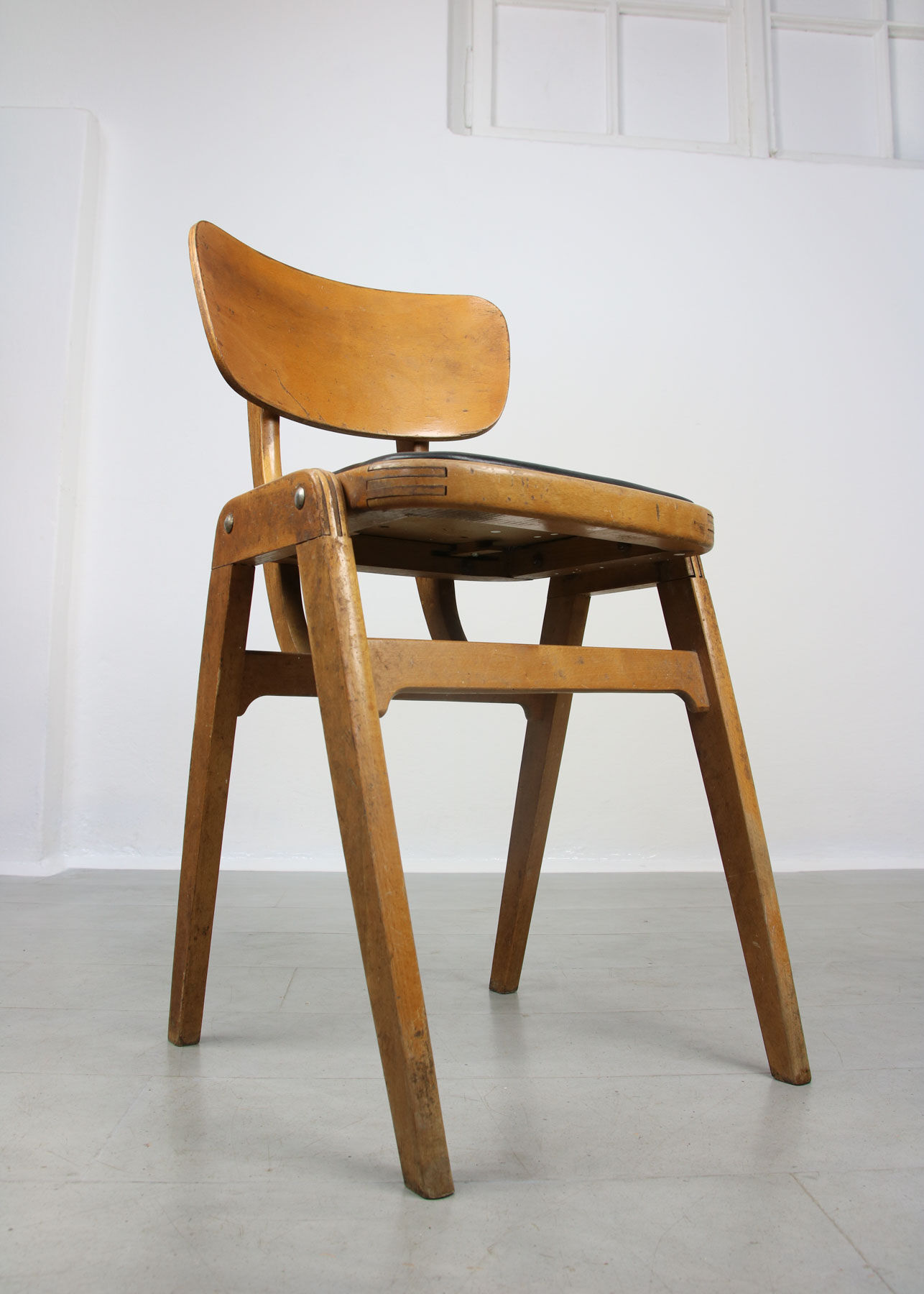 Italian leather chair