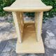 Pair of Africanist art deco stools