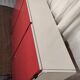 Placard haut de cuisine trois portes en formica rose