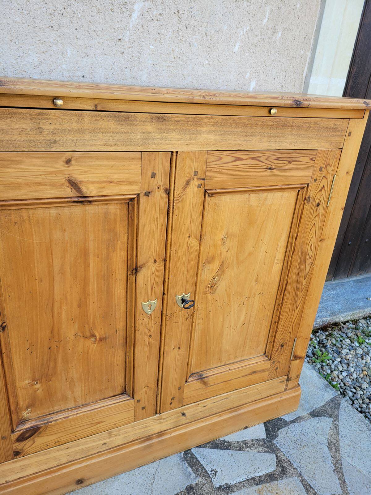 Narrow old sideboard
