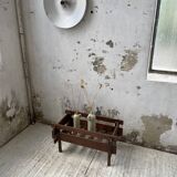 Small modernist oak planter from the 1950s