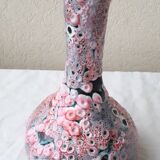 Fat lava pink vase