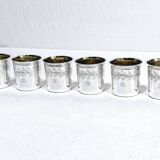 Hippolyte Fournerot - 6 Silver Liqueur Glasses