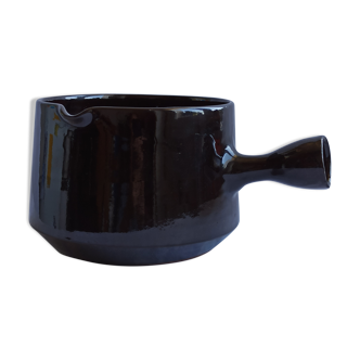 Vintage Vallauris ceramic casserole