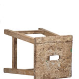 Vintage wood stool
