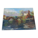 Oil on Panels 19th by F.Castet