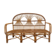 Rattan bench