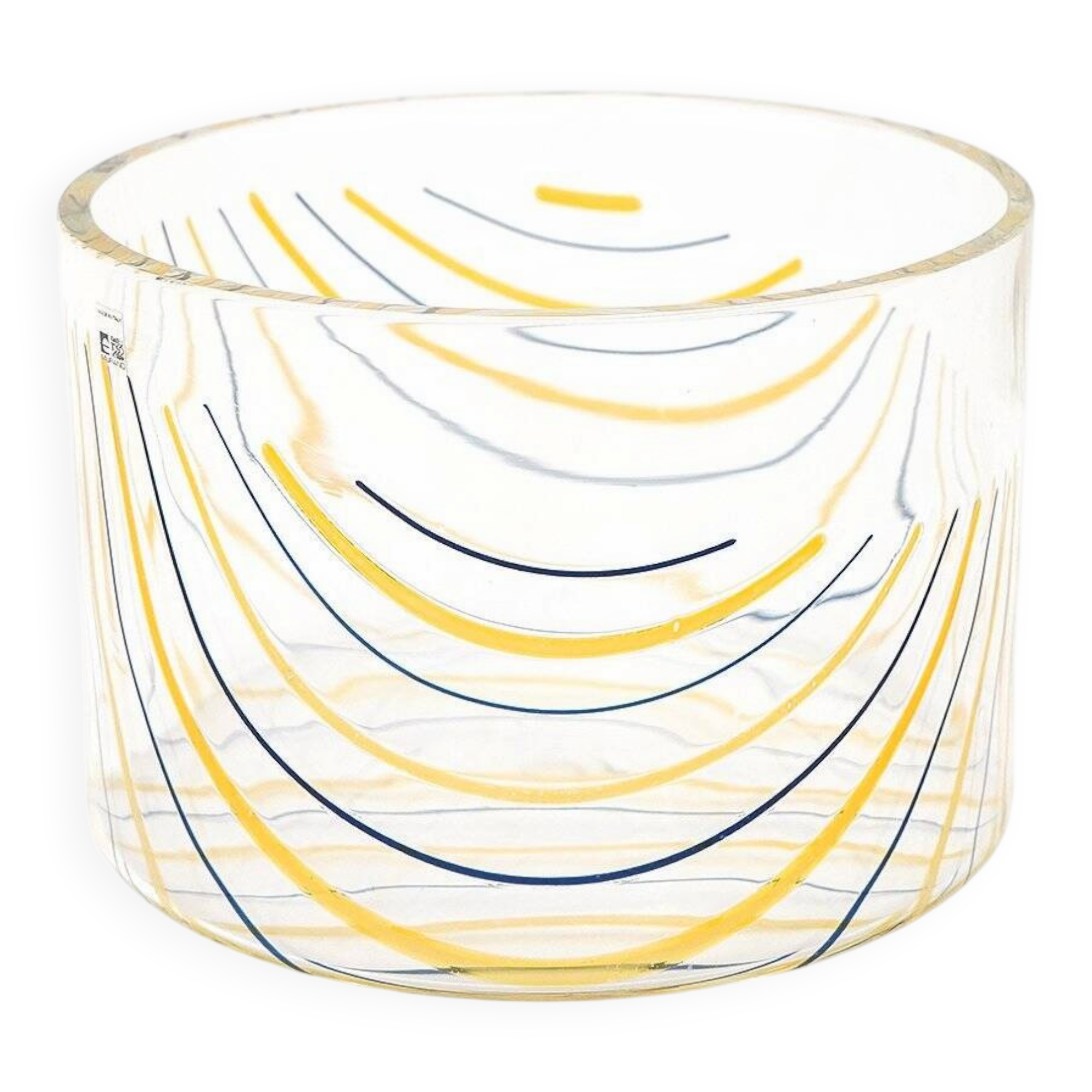 Striped vase by Rosanna Toso for Fratelli Toso, 1970s