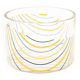 Vase rayé par Rosanna Toso pour Fratelli Toso, années 1970