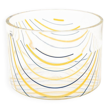 Striped vase by Rosanna Toso for Fratelli Toso, 1970s