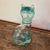 Vintage cat-shaped carafe made in Italy