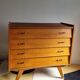 Vintage commode with tapered legs