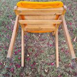 Armchair feet compass design vintage year 50