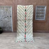 Moroccan carpet beige - 103 x 253 cm