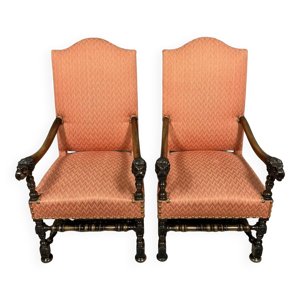 Paire de fauteuils style - vers 1850