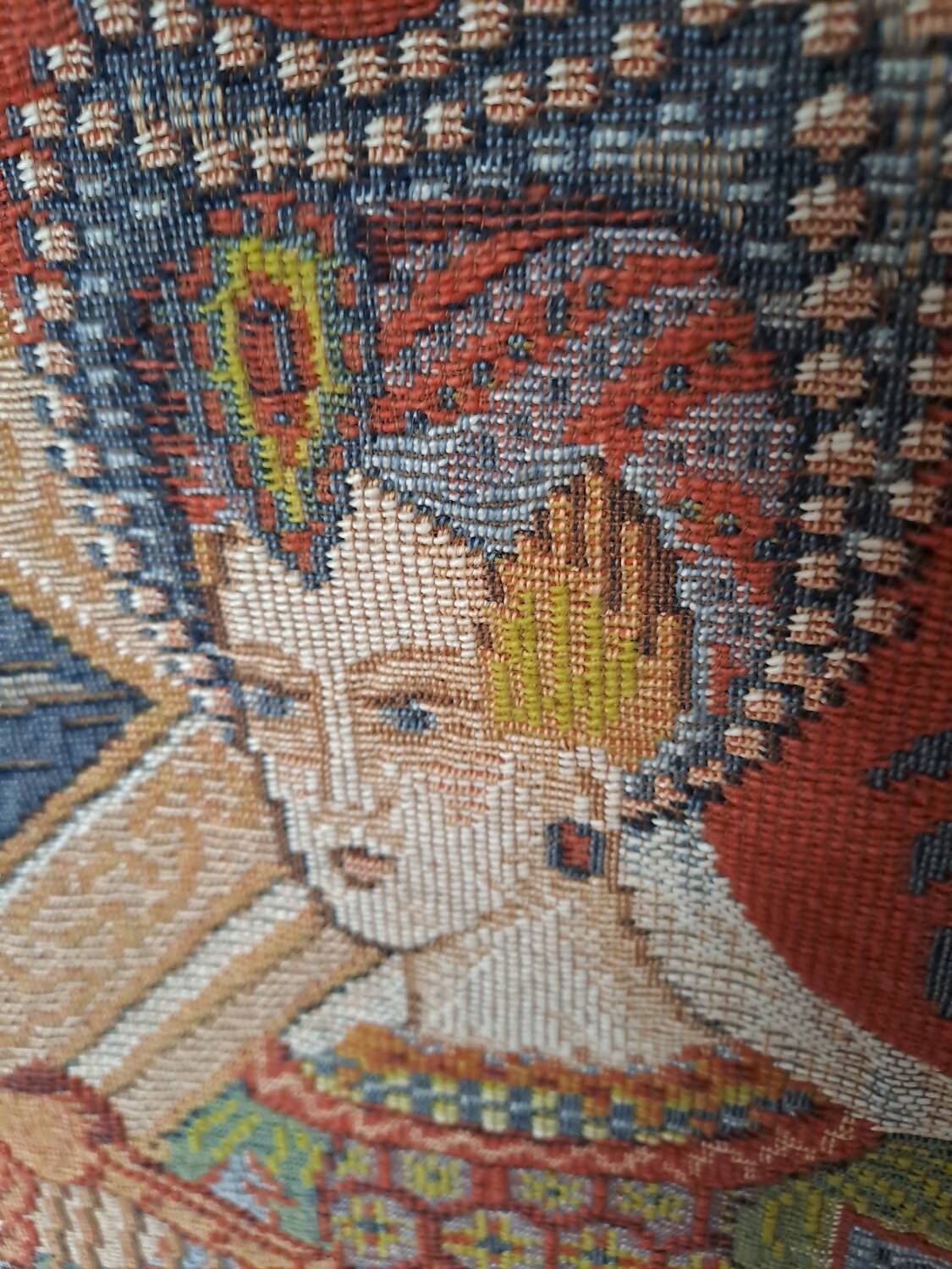 Wall Tapestry “Le Roman De La Rose” Signed.