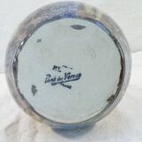 Vase in gres stamped p.l pont des vernes france
