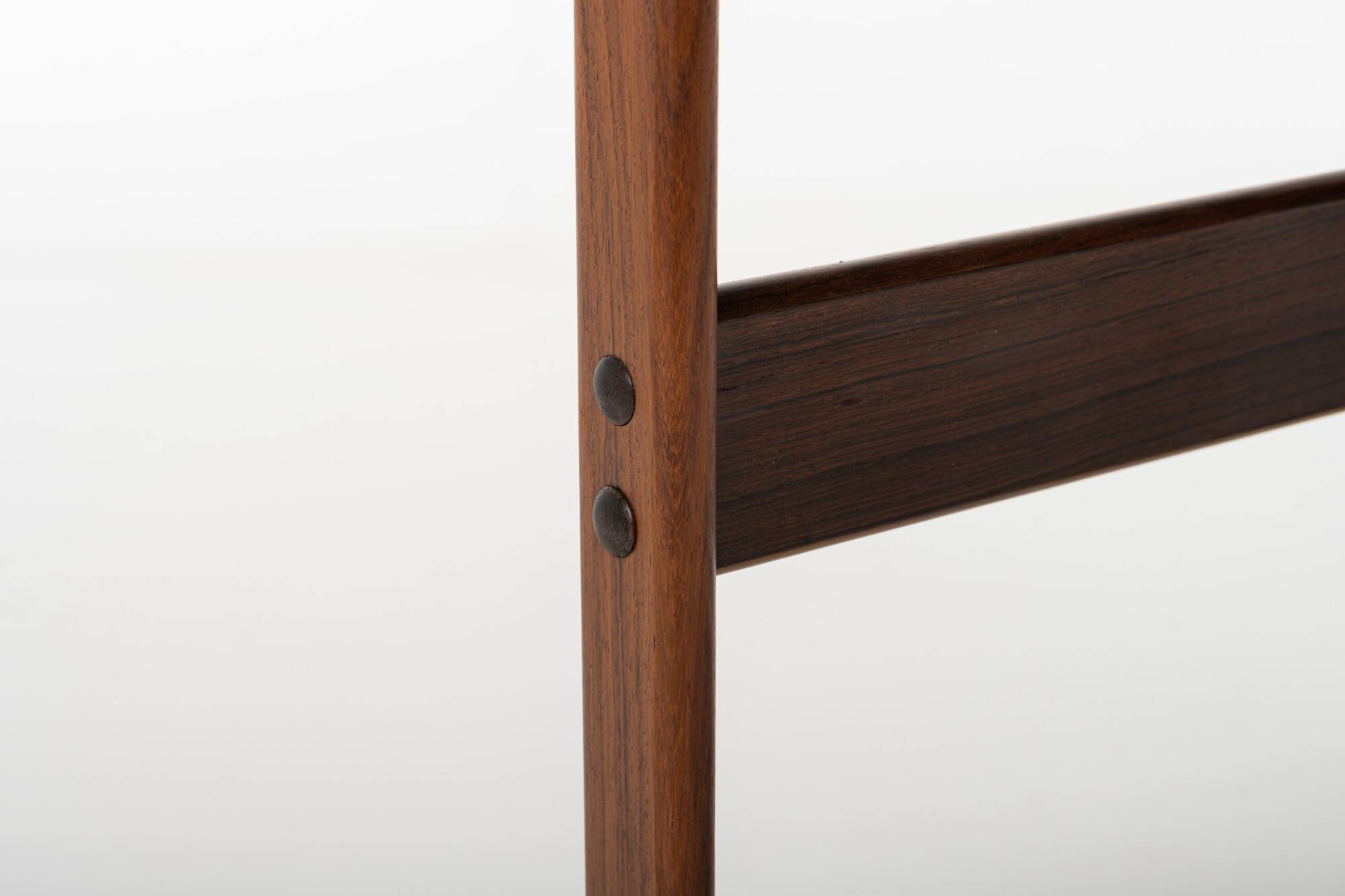 Nesting tables by Silkeborg in wood and wicker