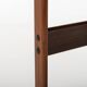 Nesting tables by Silkeborg in wood and wicker