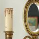 Paire d'appliques en bronze style Louis XVI Lucien Gau