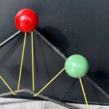 Vintage wall coat rack 1950s - Roger Feraud