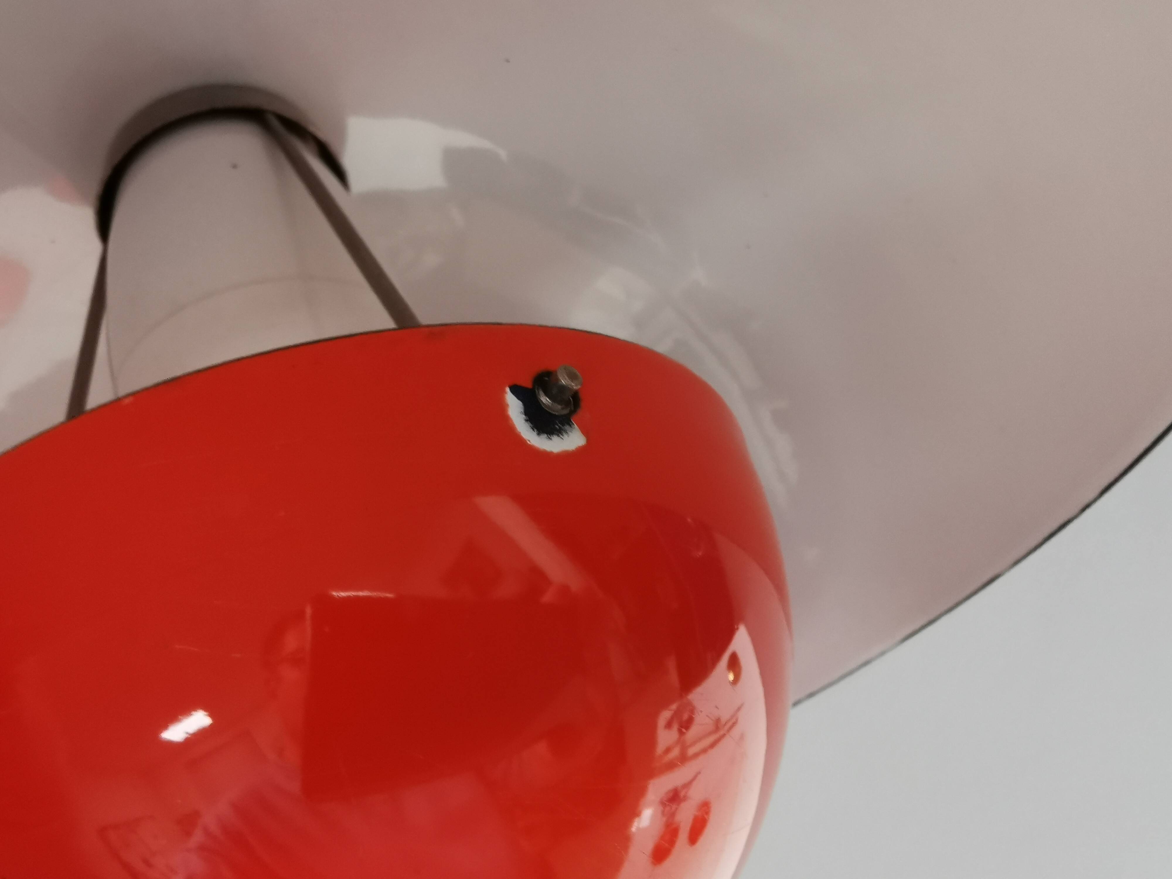 Flowerpot, model VP1, hanging lamp, designed by Verner Panton in 1968 and manufactured in the 1970s