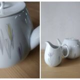 Théière et crémier Thomas Rosenthal modèle Crocus  Vintage