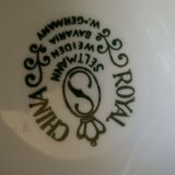 Coupe sur pied en porcelaine Seltmann Weiden