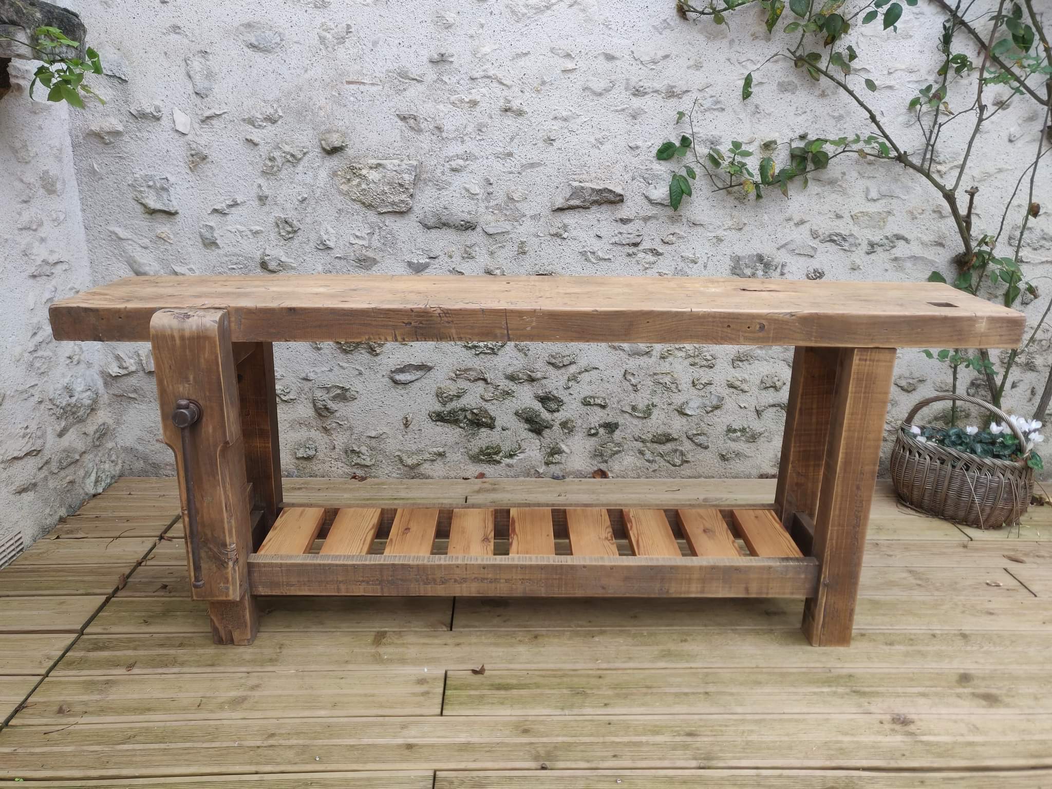 Old workbench renovated
