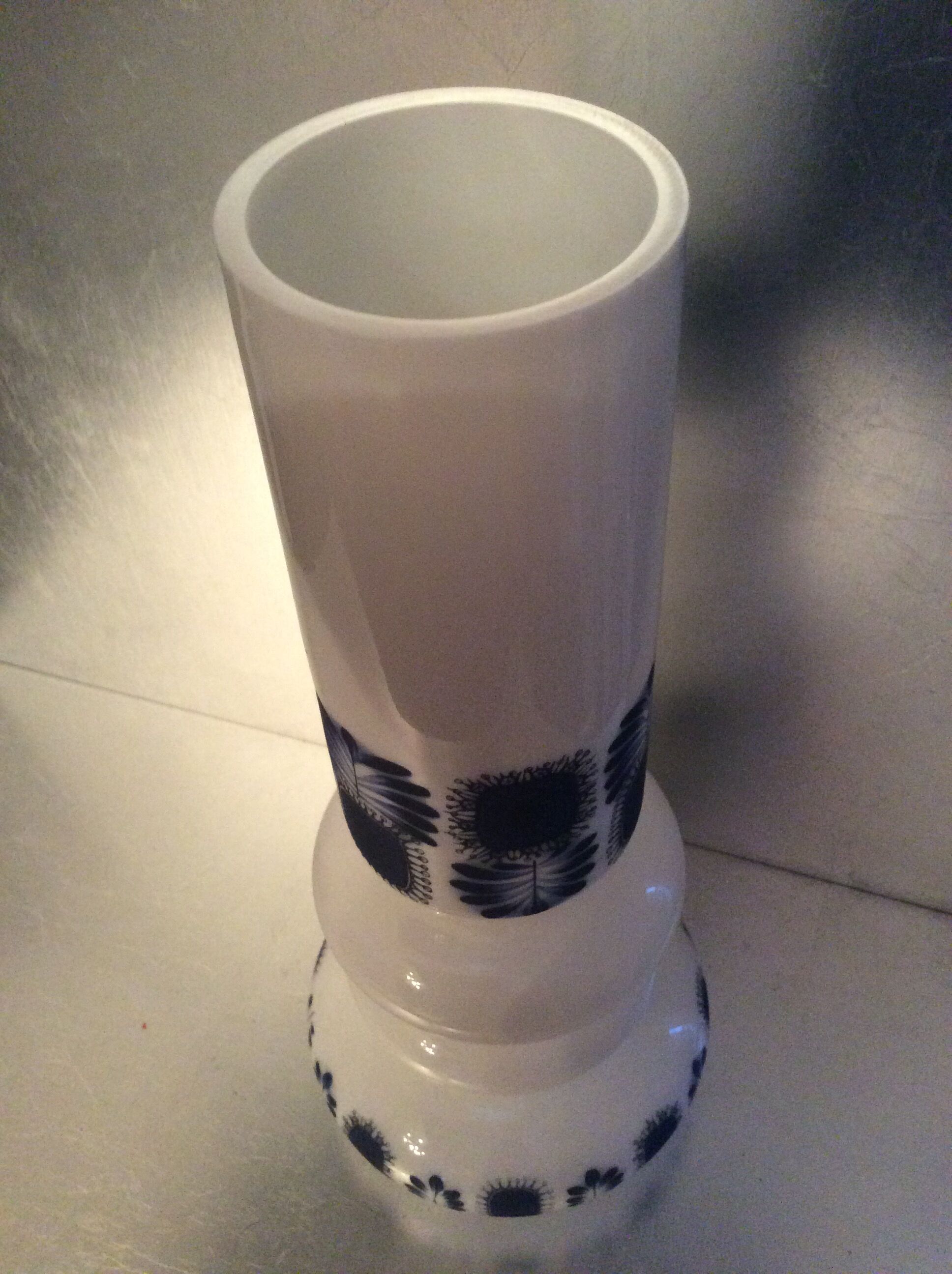 Opaline vase from the 60s