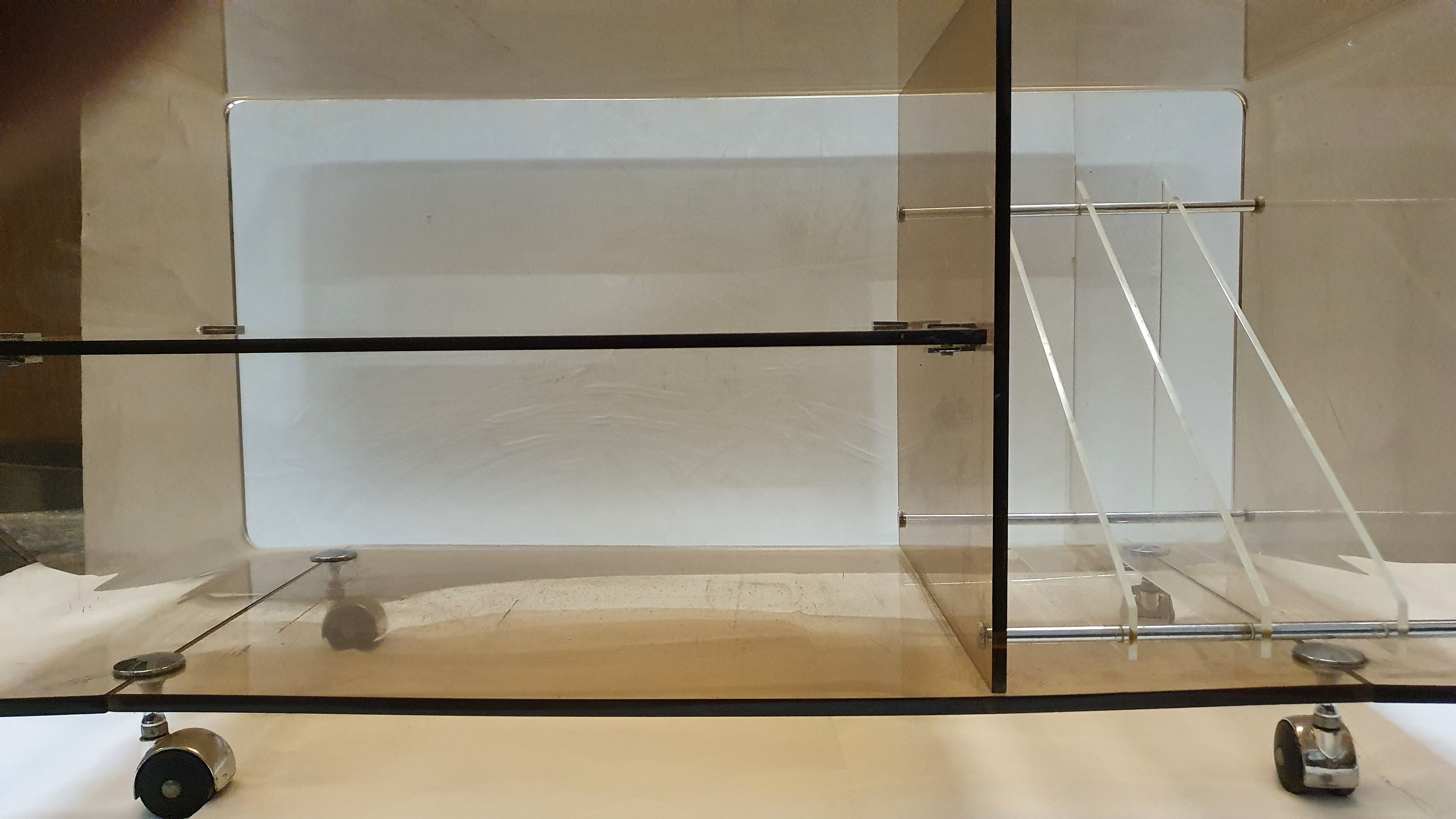 Hifi furniture by Michel Dumas 70s