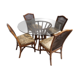 Maugrion rattan set