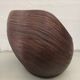 Vintage pencil or split reed rattan bamboo wicker egg pod chair