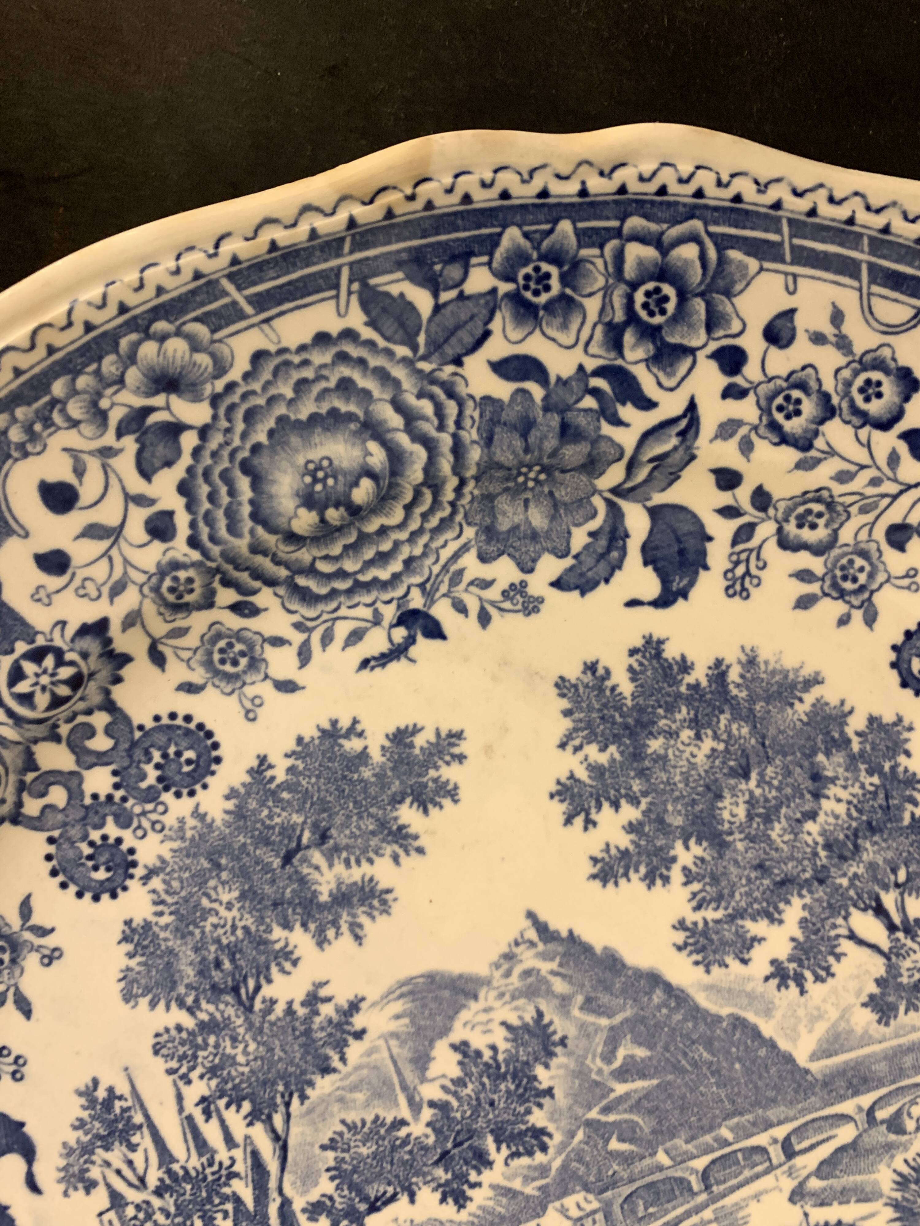 Set of 8 flat plates Villeroy and Boch Burgenland