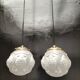 Glass ball pendants