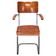 Bauhaus cantilever armchair in chrome tubular steel and beech, 1930s