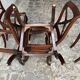 Série de 6 chaises en acajou début XIXeme