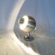 Lampe spot Eyeball aluminium brossé, 1970