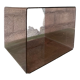 Case cube shelf coffee table plexiglass smoked (3 available)