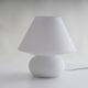 Lampe en verre en forme de champignon Modèle 6249 par Glasshütte Limburg