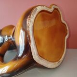 Vintage earthenware cat pitcher