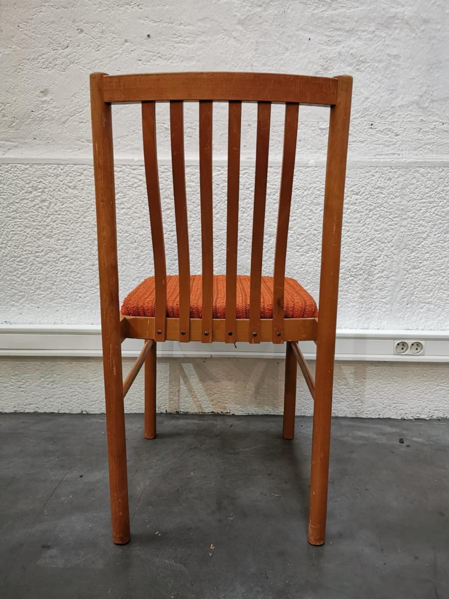Lot de 4 chaises vintage République Tchèque 1960