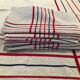 Nappe and 6 old cotton and linen towels