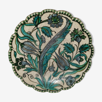 Assiette en faience Raoul Lachenal