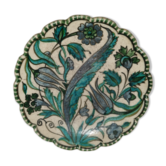 Faience plate Raoul Lachenal